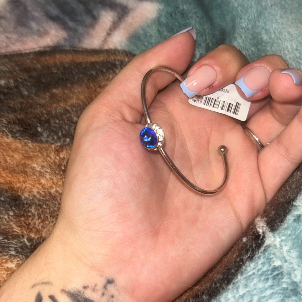 Ocean Blue Diamond Bracelet
